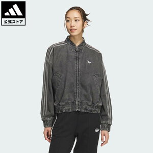 【公式】アディダス adidas 返品可 ライフスタイル CTTトラックトップ(ジャージ) オリジナルス レディース ウェア・服 ジャケット 黒 ブラック JY8274