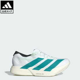 【公式】アディダス adidas 返品可 ランニング アディゼロ アディオス プロ 4 / Adizero Adios Pro 4 パフォーマンス メンズ シューズ・靴 スニーカー 白 ホワイト JR1267