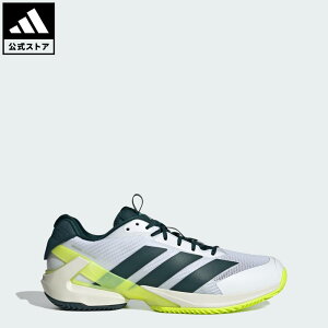 【公式】アディダス adidas 返品可 テニス アディゼロ ウーバーソニック 5 クレー テニス / adizero Ubersonic 5 Clay Tennis パフォーマンス メンズ シューズ・靴 スニーカー 緑 グリーン JR2713