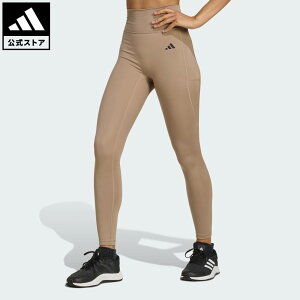【公式】アディダス adidas 返品可 ジム・トレーニング オプタイム エッセンシャルズ ノーフロントライズシーム 7/8 レギンス パフォーマンス レディース ウェア・服 タイツ・レギンス ブラウ