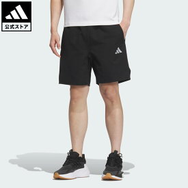 【30％OFFクーポン対象 04/14 20:00～04/20 23:59】 【公式】アディダス adidas 返品可 ライフスタイル アディダスアダプテーション レギュラーフィット ウーブンショーツ パフォーマンス メンズ ウェア・服 ショートパンツ・短パン 黒 ブラック JM4501