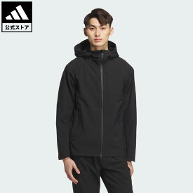 【20%OFFクーポン対象 2/13 0:00～2/15 23:59】 【公式】アディダス adidas 返品可 ライフスタイル プレミアム スポーツ 圧着加工フリースウーブン フードジャケット スポーツウェア メンズ ウェア・服 ジャージ 黒 ブラック KA1218 トラックジャケット