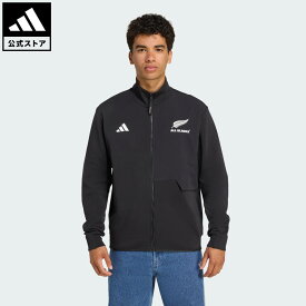 【20％OFFクーポン対象 03/13 00:00～03/18 23:59】 【公式】アディダス adidas 返品可 ラグビー オールブラックス アンセムジャケット パフォーマンス メンズ ウェア・服 ジャージ 黒 ブラック JL8033