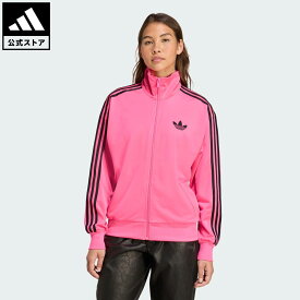 【ポイント20倍 12/13 00:00～12/15 23:59】 【公式】アディダス adidas 返品可 ライフスタイル アディカラー クラシック ファイヤーバード ルーズ トラックトップ オリジナルス レディース ウェア・服 ジャージ ピンク JX7865 【PT】