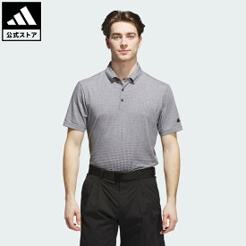 【50％OFFクーポン対象 04/04 20:00～04/10 23:59】 【公式】アディダス adidas 返品可 ゴルフ 【ゴルフ】ゴートゥー ライズ プリント ポロシャツ パフォーマンス メンズ ウェア・服 ポロシャツ グレー JL7904 【PT】
