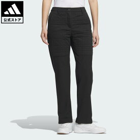 【公式】アディダス adidas 返品可 ゴルフ 【ゴルフ】EX STRETCH COLD.RDY 撥水 キルトコンビネーション パンツ パフォーマンス レディース ウェア・服 ボトムス 黒 ブラック JM7192