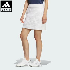 【20％OFFクーポン対象 2/19 0:00～2/23 23:59】 【公式】アディダス adidas 返品可 ゴルフ 【ゴルフ】中わた入りスカート_50 パフォーマンス レディース ウェア・服 スカート 白 ホワイト JM7201