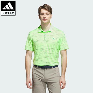 【公式】アディダス adidas 返品可 ゴルフ 【ゴルフ】アルティメット365 メッシュ グリマー プリント ポロシャツ パフォーマンス メンズ ウェア・服 ポロシャツ 緑 グリーン KA7907