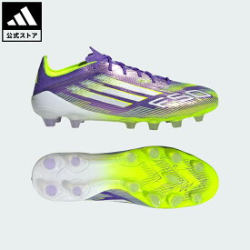 【30％OFFクーポン対象 03/13 00:00～03/18 23:59】 【公式】アディダス adidas 返品可 サッカー F50 ELITE HG/AG ジャパン / 土・人工芝用 / F50 Elite HG/AG Japan パフォーマンス ユニセックス シューズ・靴 スパイク 紫 パープル JH7645