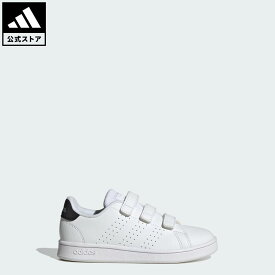 【50％OFFクーポン対象 07/04 20:00～07/11 01:59】 【公式】アディダス adidas 返品可 テニス アドバンコート ライフスタイル 面ファスナー / AdvanCourt Lifestyle H&L スポーツウェア キッズ／子供用 シューズ・靴 スニーカー 白 ホワイト IG2516 テニスシューズ ローカ…