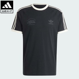 【50％OFFクーポン対象 03/03 10:00～03/11 01:59】 【公式】アディダス adidas 返品可 ライフスタイル スポーツ グラフィック カリ Tシャツ オリジナルス メンズ ウェア・服 Tシャツ 黒 ブラック IS1413 【PT】