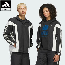 【20％OFFクーポン対象 10/04 20:00～10/11 23:59】 【公式】アディダス adidas 返品可 バスケットボール オリジナルス バスケットボール ウインドブレーカー ジャケット オリジナルス ユニセックス ウェア・服 ジャケット 黒 ブラック JZ6965 【PTU】