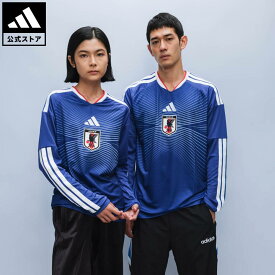 【公式】アディダス adidas サッカー サッカー日本代表 2026 ホーム レプリカ ユニフォーム 長袖 パフォーマンス ユニセックス ウェア・服 ユニフォーム 青 ブルー JZ9680