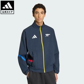 【公式】アディダス adidas 返品可 サッカー アーセナルFC Z.N.E.アンセムジャケット パフォーマンス ユニセックス ウェア・服 ジャージ 青 ブルー KB1800