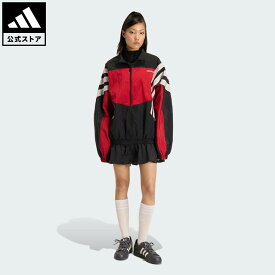 【公式】アディダス adidas 返品可 ライフスタイル サンティアゴ ウーブン トラックトップ（ジャージ） オリジナルス レディース ウェア・服 ジャージ 黒 ブラック KC9134