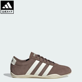 【ポイント20倍 04/14 20:00～04/20 23:59】 【公式】アディダス adidas 返品可 ライフスタイル グランドコート LO / GRAND COURT LO スポーツウェア レディース シューズ・靴 スニーカー ブラウン JQ7226 【PT】