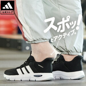 �y�����z�A�f�B�_�X adidas �ԕi�� �E�H�[�L���O CLOUDFOAM �t���b�N�X ���s�b�h�t�B�b�g / CLOUDFOAM FLEX RAPIDFIT �X�|�[�c�E�F�A ���f�B�[�X �V���[�Y�E�C �X�j�[�J�[ �� �u���b�N HP7002
