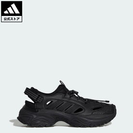 【ポイント20倍06/13 00:00～06/18 23:59】 【公式】アディダス adidas 返品可 ソーシャルギフト対象 ライフスタイル スニーカー サンダル スポーツウェア ユニセックス シューズ・靴 サンダル 黒 ブラック KH5990 【PT】