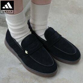 【公式】アディダス adidas 返品可 ソーシャルギフト対象 ライフスタイル ハンドボール スペツィアル ローファー/ HANDBALL SPEZIAL LOAFER オリジナルス ユニセックス シューズ・靴 スニーカー 黒 ブラック KJ0641