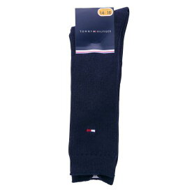 20％OFF【メール便(10)】 トミー・ヒルフィガー TOMMY HILFIGER KIDS リブ ハイソックス 日本製 ADIEU 全3色 14-16cm-22-24cm