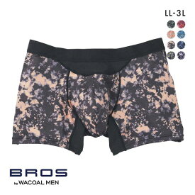 【メール便(7)】 ブロス バイ ワコールメン BROS by WACOAL MEN AIR VENT BOXERS フロント快適グラマラス ボクサーパンツ LL 前閉じ 吸汗速乾 メンズ ADIEU 全8色 LL-3L ev_sp