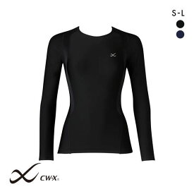 15％OFF【メール便(20)】 ワコール Wacoal シーダブリューエックス CW-X Womens JYURYU 柔流 ホットタイプ 丸首 長袖 トップス スポーツ JAY299 レディース ADIEU 全2色 S-L