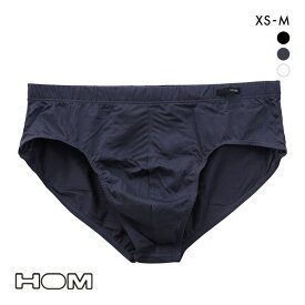 【メール便(30)】 オムHOM MINI BRIEFS COTTON フルバック ビキニ ブリーフ メンズ 前とじ 無地 ADIEU 全3色 XS-M