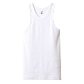 【メール便(15)】 ヘインズ Hanes BEEFY タンクトップ リブ インナー RIB TANK TOP メンズ HM3-R102 ADIEU 全4色 M-XL