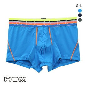 20％OFF オムHOM OCEAN TRUNK ボクサーパンツ メンズ 前とじ スポーツ HMB501995 ADIEU 全3色 S(日本M)-L(日本LL)