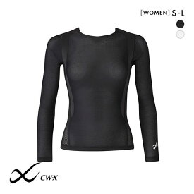 15％OFF【メール便(15)】 ワコール Wacoal シーダブリューエックス CW-X Womens JAY599 JYURYU 柔流 ジュウリュウ レディース トップ SML メッシュ 長袖 スポーツ ADIEU 全2色 S-L