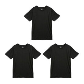 フルーツオブザルーム FRUIT OF THE LOOM 3P クルーネック Tシャツ 3枚組 メンズ 定番 パックT ADIEU 全2色 M-XL