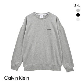 カルバン・クライン Calvin Klein MODERN COTTON LOUNGEE L/S SWEATSHIRT ラウンジトップ メンズ ADIEU 全3色 S-L