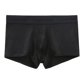 カルバン・クライン Calvin Klein CK BLACK ULTRA SOFT CASHMERE LOW RISE TRUNK ローライズ ボクサーパンツ メンズ ADIEU 全2色 S(日本S-M)-L(日本XL)