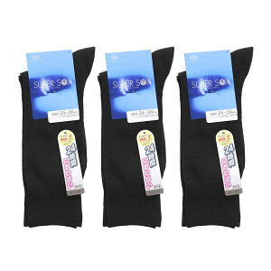 10��OFF�y���[����(30)�z �X�[�p�[�\�b�N�X 3���Z�b�g �X�g���C�v�� �N���[�� �����Ȃ� �ɂ���Ȃ� �C�� 24-26cm 26-28cm SUPER SOX ADIEU 24-26cm-26-28cm