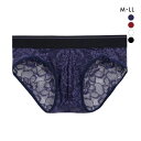 【メール便(10)】 NEW SENSATION 総レース ビキニ ブリーフ フルバック M L LL メンズ パンツ アウトゴム アンダーウェア シースルー ショーツ 父の日 ADIEU 全4色 M-LL
