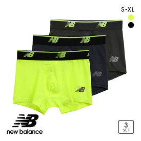 10％OFF ニューバランス New Balance メッシュ ボクサーパンツ 3枚組 メンズ アンダーウェア ADIEU 全2色 S-XL