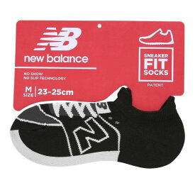 10％OFF【メール便(20)】 ニューバランス New Balance スニーカー柄 ソックス メンズ レディース 23-25cm 25-27cm 27-29cm ユニセックス 男女兼用 ADIEU 全3色 23-25cm-27-29cm