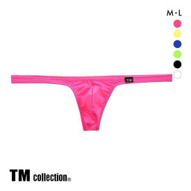 【メール便(3)】 ティーエム コレクション TM collection　WET ツノ型 Tバック ML メンズ 日本製 セクシー ADIEU 全6色 M-L