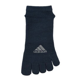 【メール便(7)】 アディダス adidas 五本指ソックス スニーカー丈 足底滑り止め付き 靴下 メンズ 25-27cm ADIEU 全4色