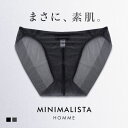 【30%OFF・7/11 09:59まで】 【送料無料】 MINIMALISTA HOMME ムレないビキニ ブリーフ 前閉じ メンズ M L LL 涼しい 超極薄 メッシュ ミニマリスタ オム フロリナヴォーテ 父の日 ADIEU 全2色 M-LL 【メール便(4)】 ev_sp_30