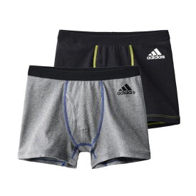 20％OFF アディダス adidas ボクサーパンツ 2枚組 キッズ ジュニア 男の子 男児 前あき メンズ ADIEU 130-160