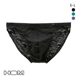 オム HOM Japan Special Collection COMFORT MICRO BRIEFS 総レース ブリーフ メンズ ビキニ ADIEU 全3色 S(日本M)-L(日本LL)