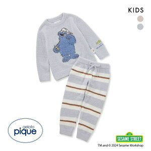 40OFF WF[gsP LbYAhxCr[ ZT~Xg[g `[tWK[hvI[o[&OpcZbg WFsP gelato pique SESAME STREET ADIEU S2F XXS-S