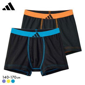 アディダス キッズ ジュニア用 メッシュ ボクサーパンツ 2枚組 adidas メンズ ADIEU 全2色 140-170