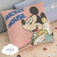 【37%OFF・6/11 09:59まで】 ジェラートピケ スリープ ディズニー Mickey&Minnie ジャガードクッションカ…