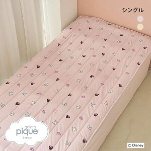 �W�F���[�g�s�P �X���[�v �f�B�Y�j�[ Mickey&Minnie �ڐG�⊴�v�����g�~���p�b�h(�V���O��) �W�F���s�P gelato pique Sleep Disney ADIEU �S2�F