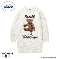 20％OFF ジェラートピケ レディース シュタイフ パウダーネップジャガードワンピース ジェラピケ パジャ…