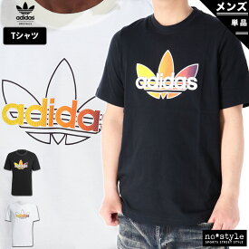 SALE セール アディダス オリジナルス Tシャツ 上 メンズ adidas originals 半袖 ビッグロゴ トレフォイル 三つ葉 グラフィック 26536| 大きいサイズ 有 スポーツウェア トレーニングウェア