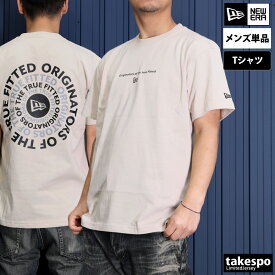 4/24-4/25 2日間限定ゲリラバーゲン 新作 ニューエラ Tシャツ 上 メンズ NEW ERA バックプリント付き 半袖| 大きいサイズ 有 スポーツウェア トレーニングウェア