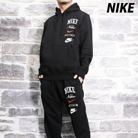 4/20-4/21 2日間限定ゲリラバーゲン 新作 ナイキ スウェット 上下 メンズ NIKE パーカー パンツ 裏フリース 長袖 カジュアル FN2635| セットアップ 上下セット 大きいサイズ 有 スポーツウェア トレーニングウェア